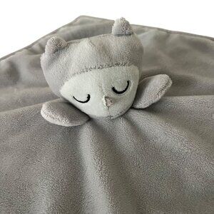 Kohls Cares Gray Owl Lovey Security Blanket Baby Soothing Toy Plush Stuff Animal